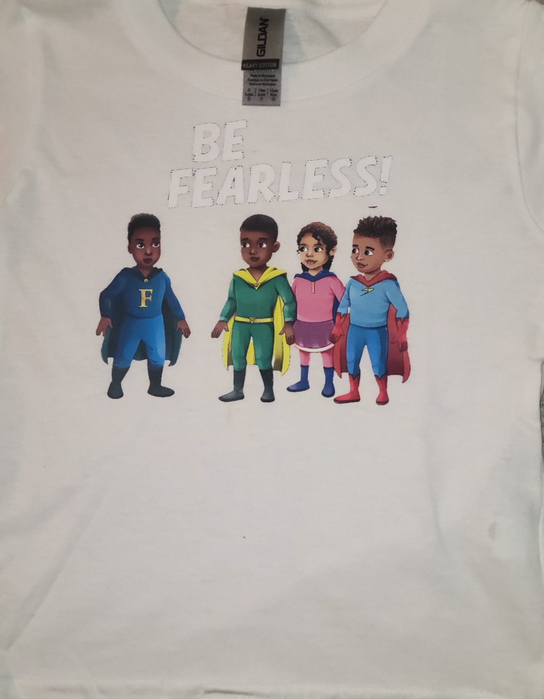 Fearless and Friends Tiny Superhero Toddler T-shirts