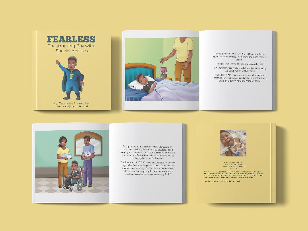 Fearless The Amazing Boy with Special Abilities book